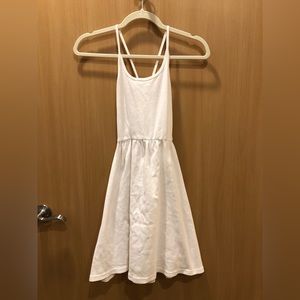 American Apparel White Cotton Dress